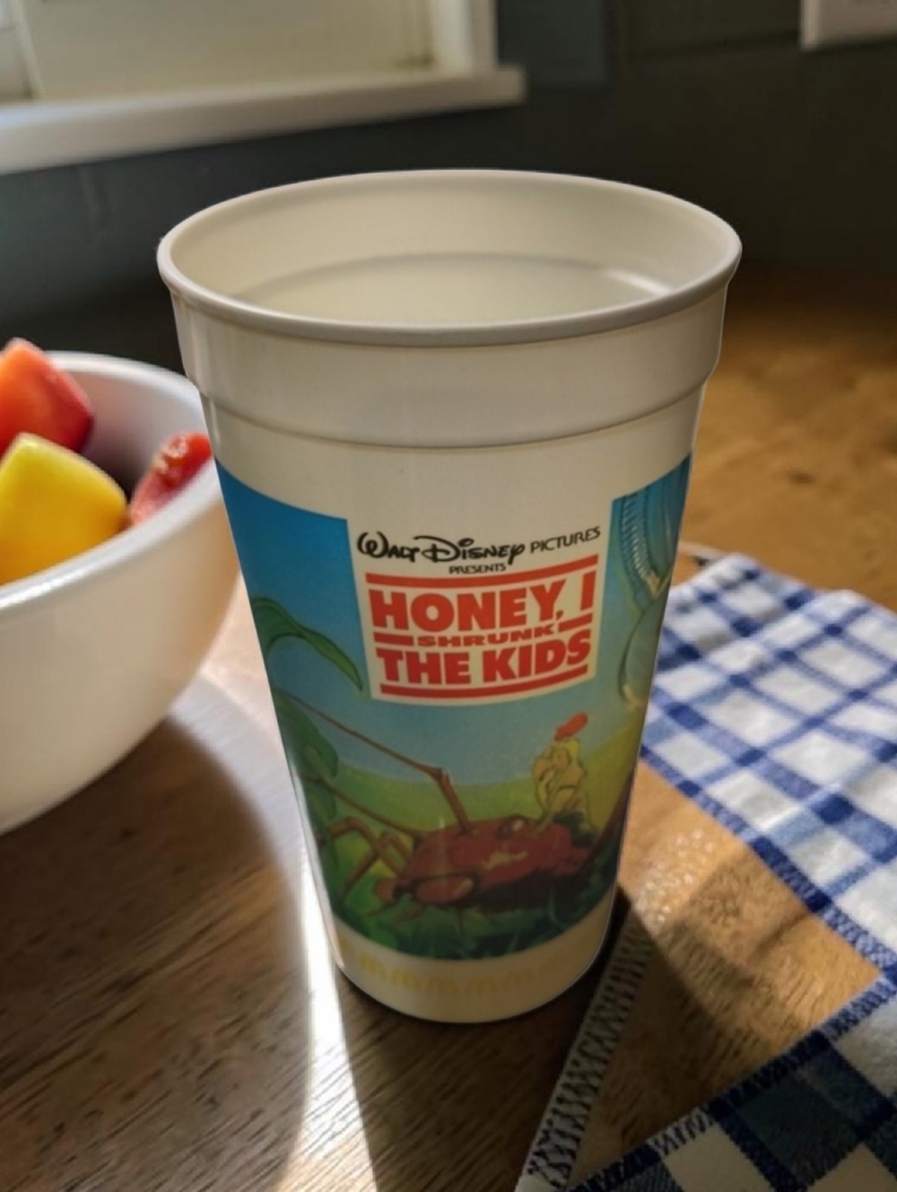 EUC Vintage 1980s Walt Disney "Honey I Shrunk The Kids" McDonald's Souvenir Cup